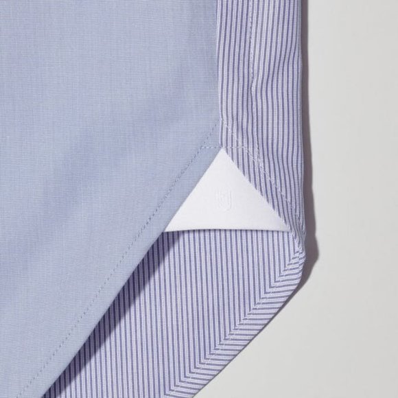 Jil Sander x Uniqlo +J Supima Cotton Stand Collar Blue Long Sleeve Shirt - SZ XS - Picture 3 of 11